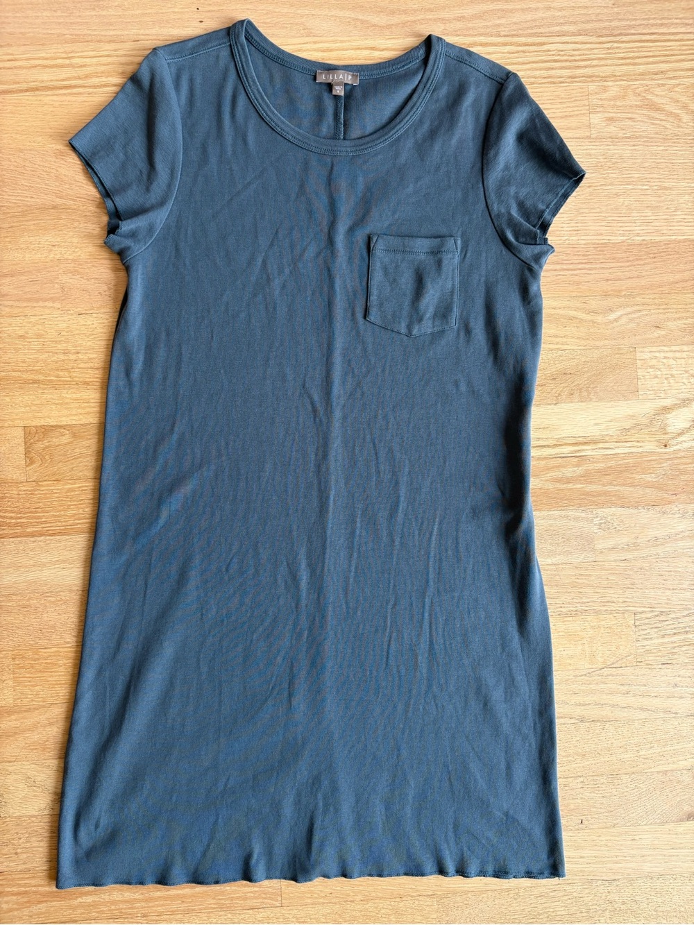 Lilla P Slate Blue Crewneck Tee
